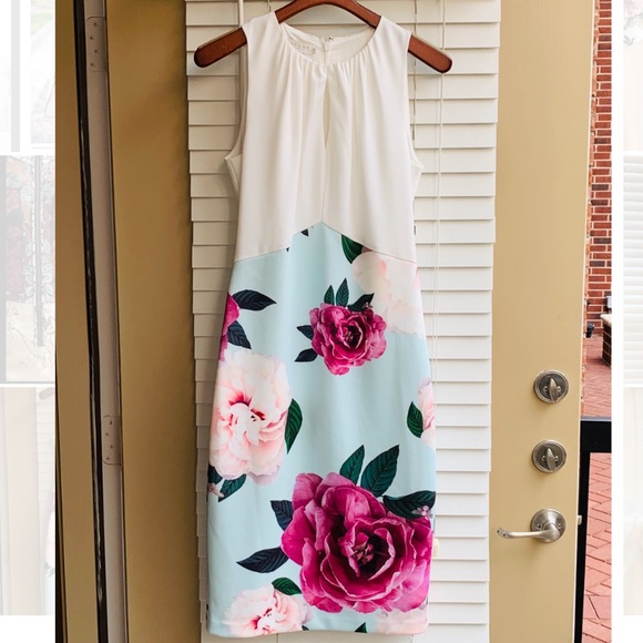 Ted Baker Annile Bodycon Dress size 3 - Picture 3 of 8